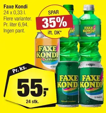 Calle Faxe Kondi erbjuda