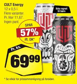 Calle Cult energy erbjuda