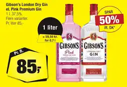 Calle Gibson's pink premium gin erbjuda