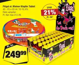 Calle Flügel Kleiner Klopfertablet erbjuda