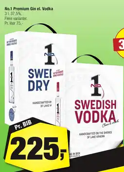 Calle No.1 Swedish Vodka erbjuda