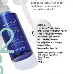 Oriflame Novage+ Proceuticals 24h Intense Hydration Power Drops erbjuda