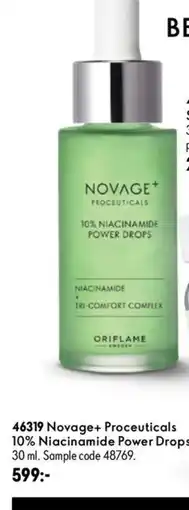 Oriflame Novage+ Proceuticals 10% Niacinamide Power Drops erbjuda