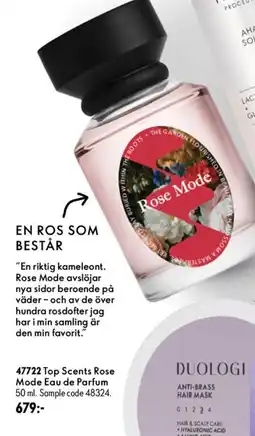 Oriflame Top Scents Rose Mode Eau de Parfum erbjuda