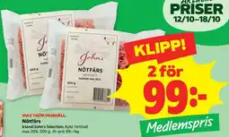 Stora Coop John's Nötfärs erbjuda