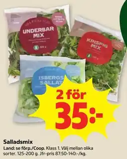Stora Coop Salladsmix erbjuda