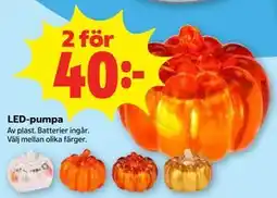 Stora Coop LED-pumpa erbjuda