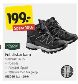 Jula Fritidsskor barn erbjuda