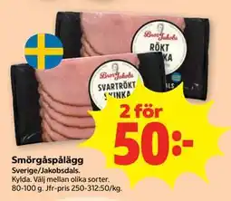 Stora Coop Smörgåspålägg erbjuda