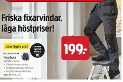 Jula Fixarbyxa erbjuda
