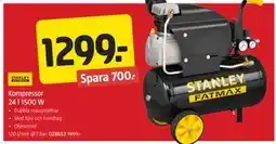 Jula Kompressor 24 l 1500 W erbjuda