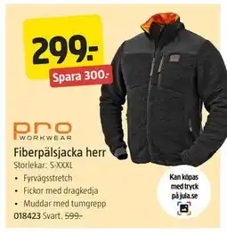 Jula Fiberpälsjacka herr erbjuda