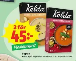 Stora Coop Soppa, Medlemspris erbjuda