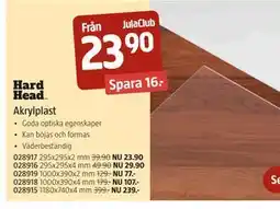 Jula Akrylplast, Medlemspris erbjuda