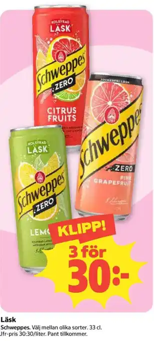 Schweppes Läsk