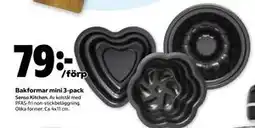 Stora Coop Bakformar mini 3-pack erbjuda