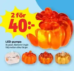 Stora Coop LED-pumpa erbjuda