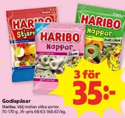 Stora Coop Haribo nappar erbjuda