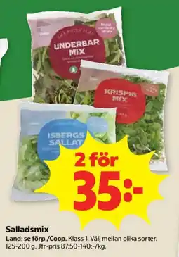 Stora Coop Salladsmix erbjuda