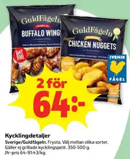 Stora Coop GuldFågeln chicken nuggets erbjuda