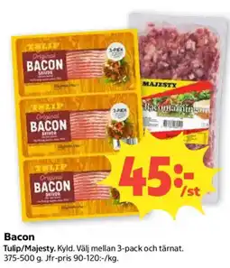 Coop Daglivs Tulip bacon erbjuda