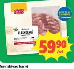 Coop Daglivs Scan tunnskivad karré erbjuda