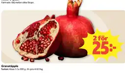Coop Daglivs Granatäpple erbjuda