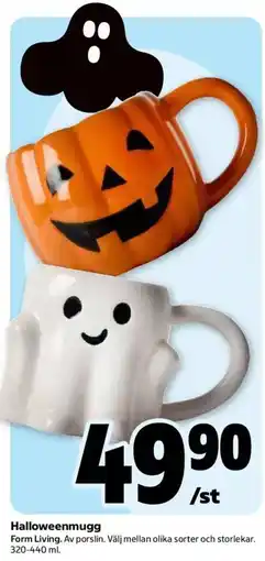 Coop Daglivs Form Living Halloweenmugg erbjuda