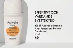 Oriflame Activelle Extreme Anti-Perspirant Roll-on Deodorant erbjuda