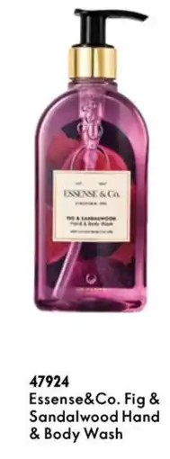 Oriflame Essense&Co. Fig & Sandalwood Hand & Body Wash erbjuda