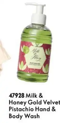 Oriflame Milk & Honey Gold Velvet Pistachio Hand & Body Wash erbjuda