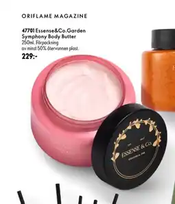 Oriflame Essense&Co.Garden Symphony Body Butter erbjuda