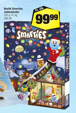 Calle Nestlé Smarties Julekalender erbjuda