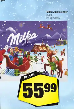 Calle Milka Julekalender erbjuda