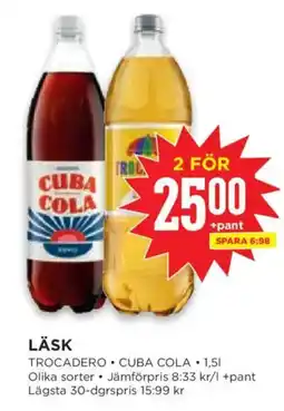 Willys Trocadero Cuba Cola erbjuda