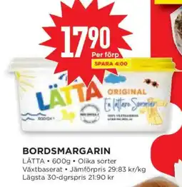 Willys Lätta bordsmargarin erbjuda