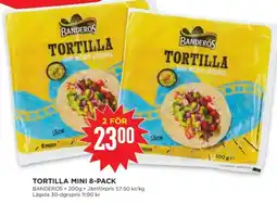Willys Tortilla mini erbjuda