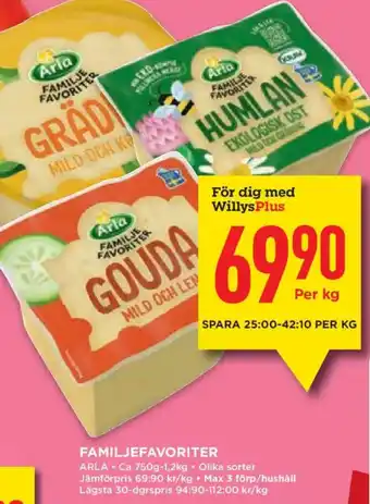Arla familjefavoriter