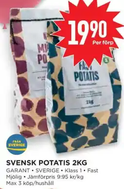 Willys Potatis 2kg erbjuda
