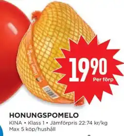 Willys Honungspomelo erbjuda
