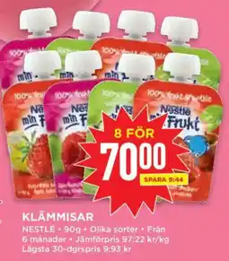 Willys Nestlé klämmisar erbjuda