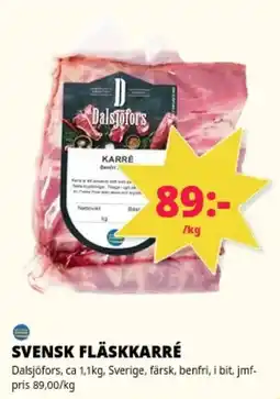 Tempo Dalsjöfors fläskkarré erbjuda
