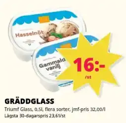 Tempo Gräddglass erbjuda