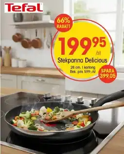 EKO Tefal stekpanna delicious erbjuda