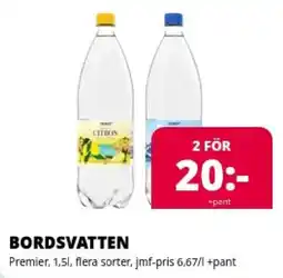 Tempo Bordsvatten erbjuda