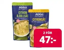 Tempo Abba citronsås erbjuda