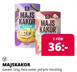 Tempo Garant majskakor erbjuda