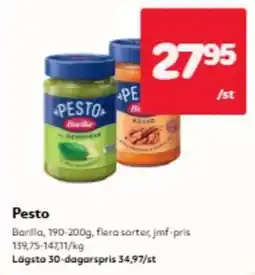 Hemköp Barilla Pesto erbjuda
