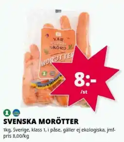 Tempo Morötter erbjuda
