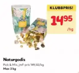 Hemköp Naturgodis erbjuda